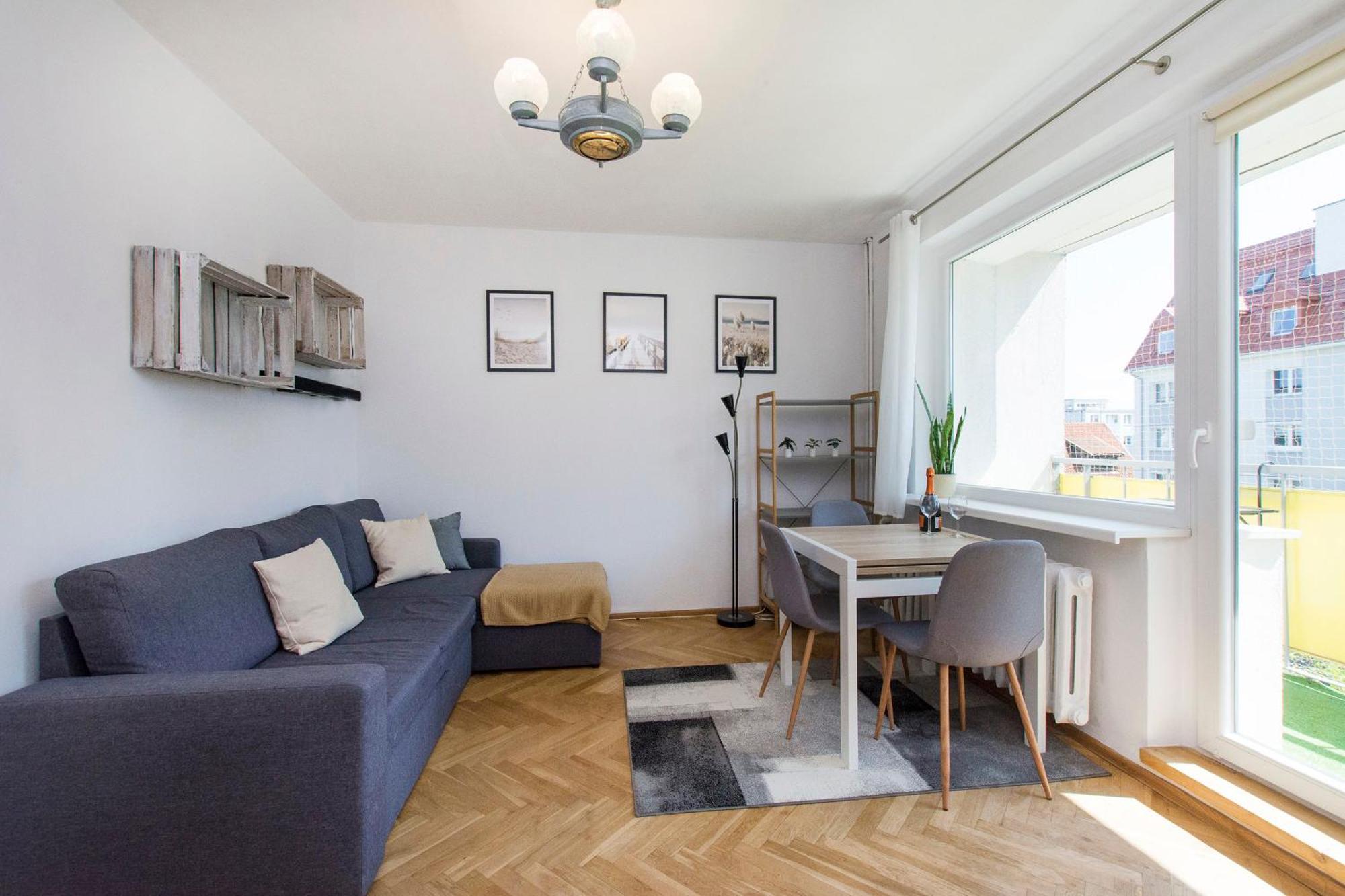 Beach Station Apartment Brzezno グダニスク エクステリア 写真